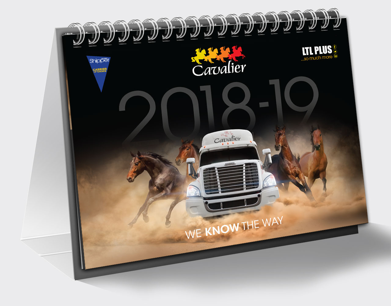 Pm Portfolio Calendars Desk Cavalier Palmer Marketing